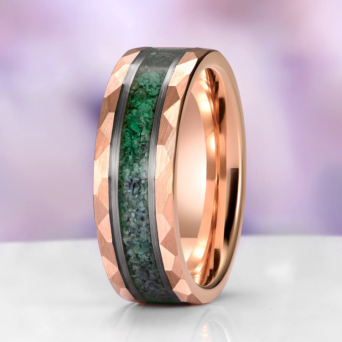 Skye Kite® Moss Agate Couples Ring Set - Image 4