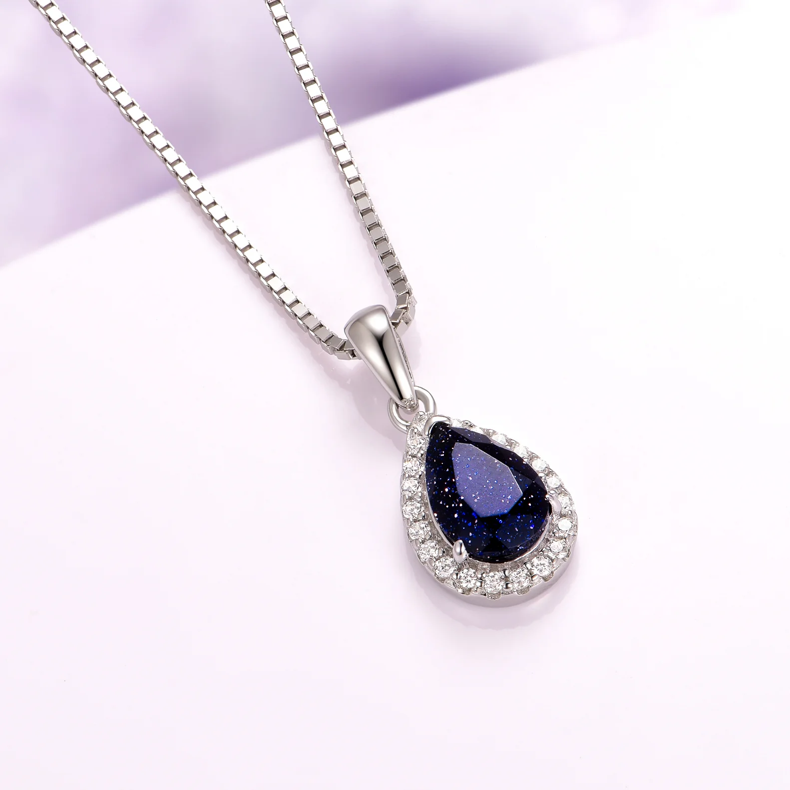 Vera Starry Night Necklace in Sterling Silver - Image 3