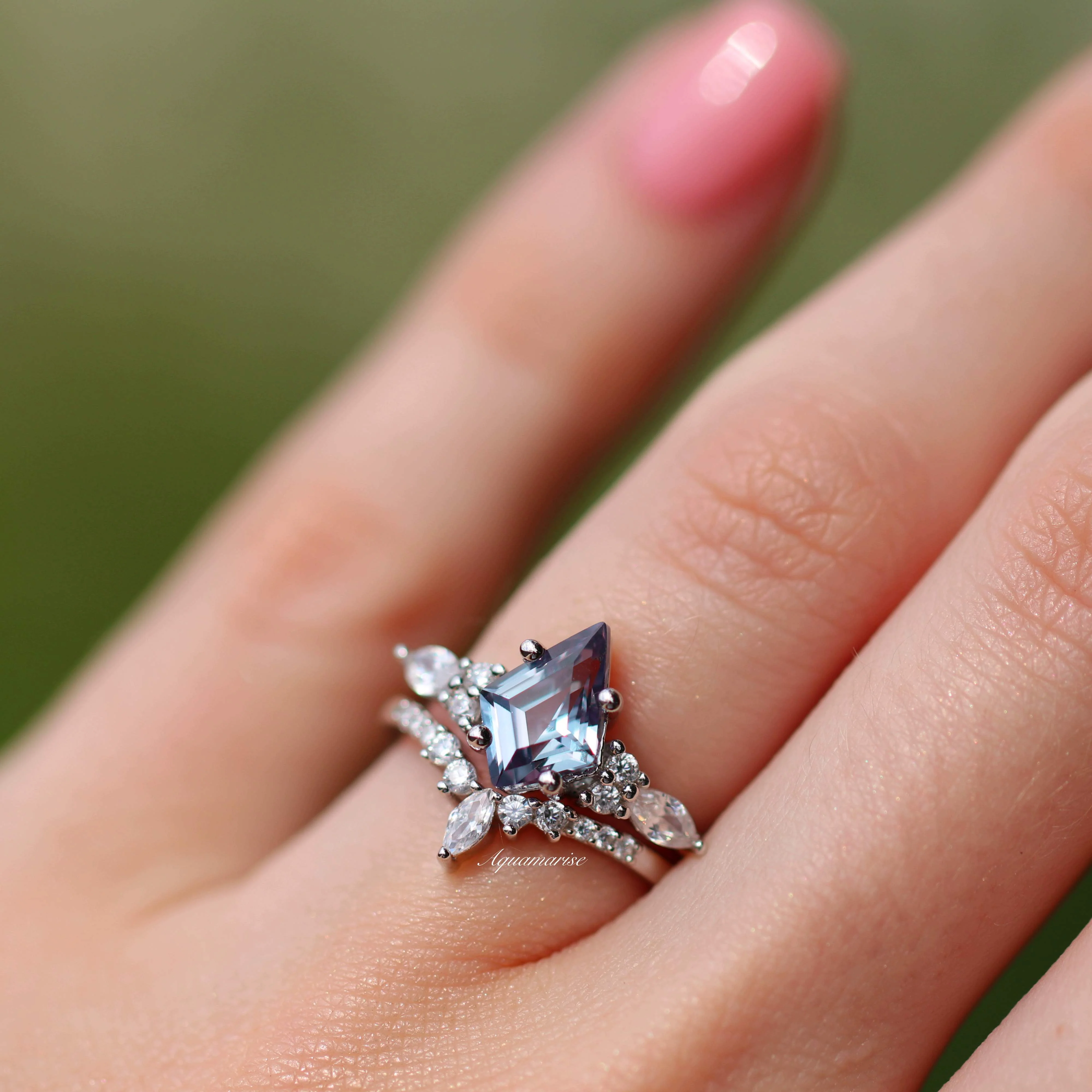 Skye Kite® Alexandrite Ring Set in Sterling Silver - Image 3