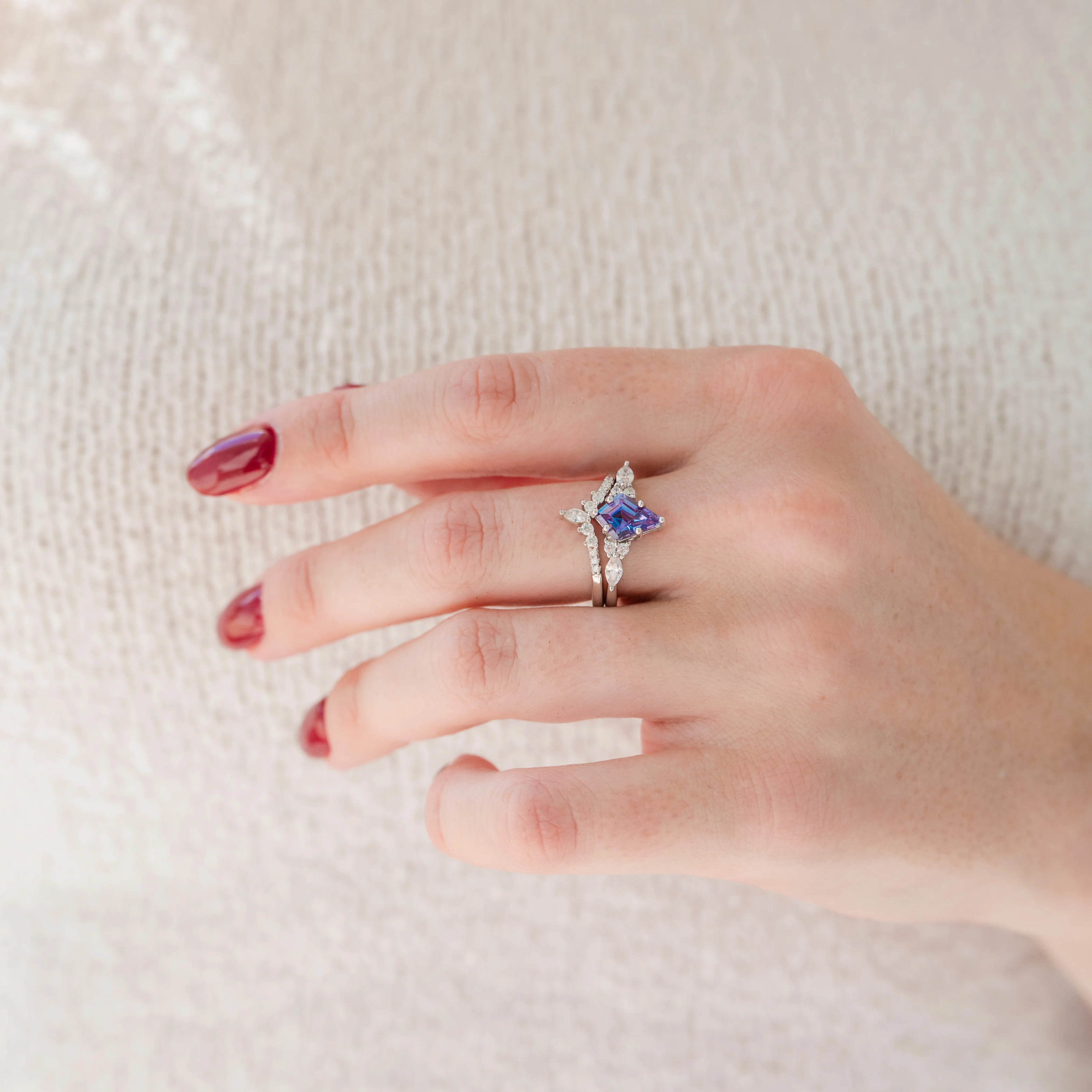 Skye Kite® Alexandrite Ring Set in Sterling Silver - Image 5