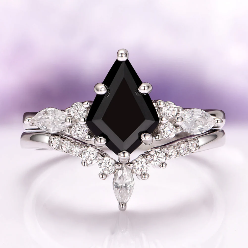Skye Kite™ Black Onyx Couples Ring Set - Image 3