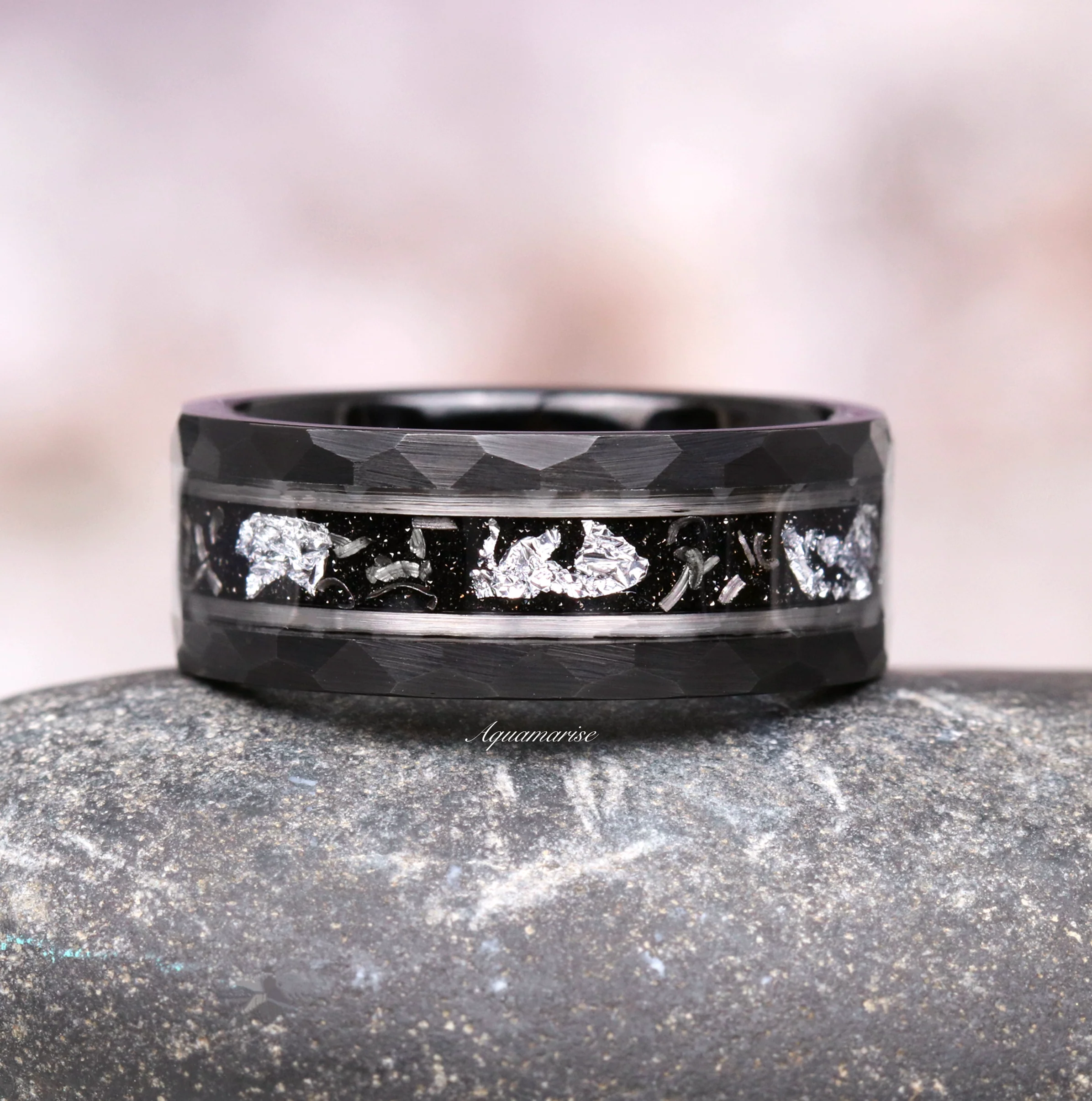 Skye Kite® Galaxy Herkimer Diamond & Meteorite Couples Ring Set - Image 5